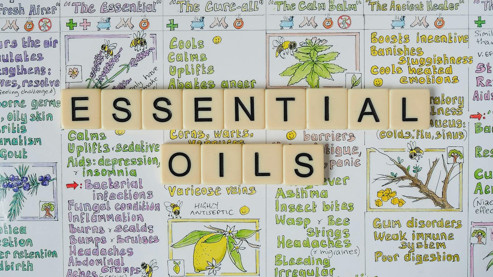 The Power of Essential Oils : Natural Remedies for Health and Wellness